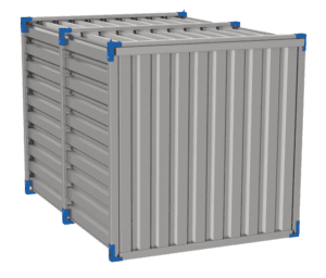 3m Storage Container Back